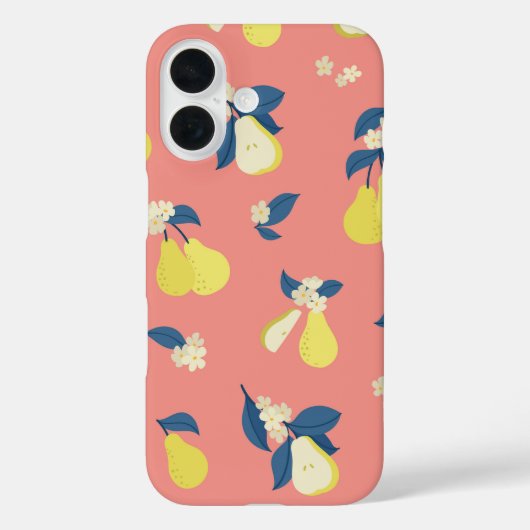 Coques Case-Mate iPhone Jardin de fruits de jour à poitrine (Verso)