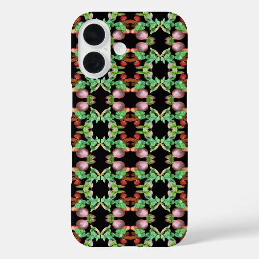 Coques Case-Mate iPhone Jardin de la saison des fraises (Verso)