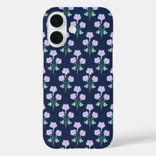 Coques iPhone 16 Jardin de minuit Botanique Moody Floral
