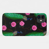 Coques Case-Mate iPhone Jardin de nuit (Dos (Horizontal))