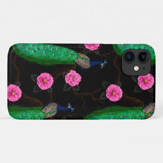 Coques Case-Mate iPhone Jardin de nuit (Dos (Horizontal))