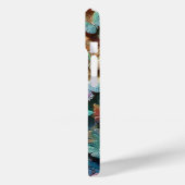 Coques Case-Mate iPhone Jardin de papillons iridescent (Verso / Gauche)
