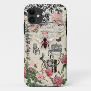 Case-Mate iPhone Case Jardin de roses de la reine abeille