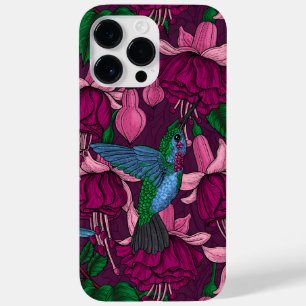 Coque Pour Pour iPhone 14 Pro Max Jardin des colibris