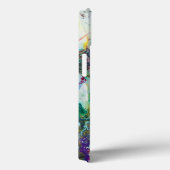 Coques Case-Mate iPhone Jardin des colibris Peinture abstraite (Verso / Droite)