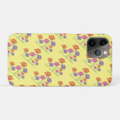 Coques Case-Mate iPhone Jardin des fleurs Pawprint (Dos (Horizontal))