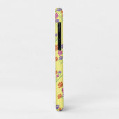 Coques Case-Mate iPhone Jardin des fleurs Pawprint (Dos/Gauche)