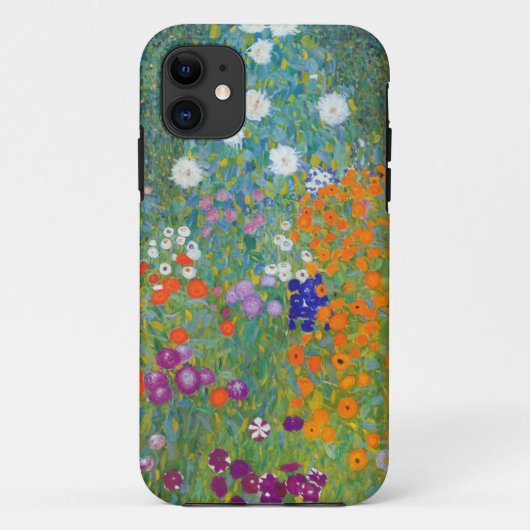 Coques Case-Mate iPhone Jardin des fleurs prairie Gustav Klimt (Dos)