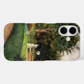 Coques Case-Mate iPhone Jardin des Mathurins à Pontoise de Pissarro (Verso (horizontal))