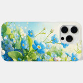 Coques Case-Mate iPhone Jardin des Myosotis de la Mémoire (Verso (horizontal))