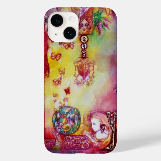 COQUES Case-Mate iPhone JARDIN DES OMBRES PERDUES / FAIRY ET BUTTERFLIES (Verso)
