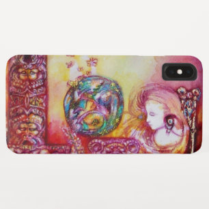 COQUE POUR iPhone XS MAX JARDIN DES OMBRES PERDUES, FOREY ET BUTTERFLIES
