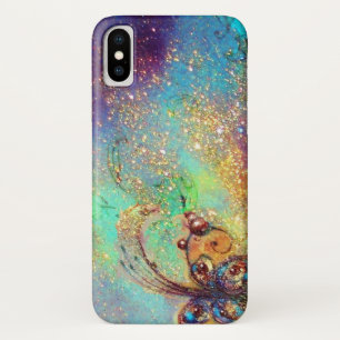 ETUI iPhone Case-Mate JARDIN DES OMBRES PERDUES -PLANTE PAPILLON MAGIQUE