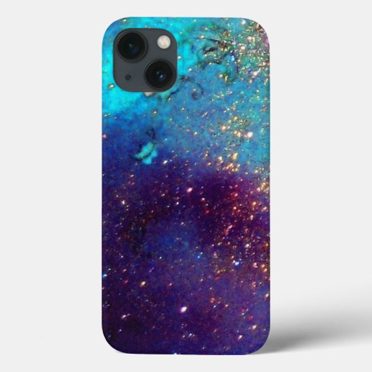 Coques Case-Mate iPhone JARDIN DES OMBRES PERDUES -Turquase Bleue (Verso)