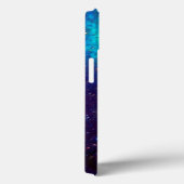 Coques Case-Mate iPhone JARDIN DES OMBRES PERDUES -Turquase Bleue (Verso / Droite)