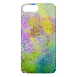 Coque iPhone 7 Plus JARDIN DES OMBRES PERDUES - violet, jaune, vert