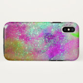 Coques Case-Mate iPhone JARDIN DES OMBRES PERDUES -violet violet rose (Dos (Horizontal))