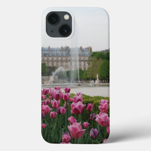 Coques Case-Mate iPhone Jardin des Tuileries en fleurs (Verso)