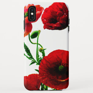 Case-Mate iPhone Case Jardin d'été de printemps des fleurs de pavot à