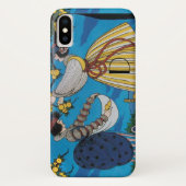 COQUES Case-Mate iPhone JARDIN D'ÉTÉ / MODE COSTUME DESIGNER MONOGRAMME (Dos)
