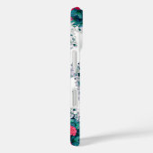 Coques Case-Mate iPhone Jardin Eau Fontaine Fleurs rouges Mandala Design (Verso / Droite)