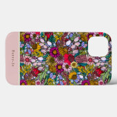 Coques Case-Mate iPhone Jardin Fleur sauvage d'été australien (Verso (horizontal))