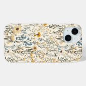 Coques Case-Mate iPhone Jardin fleur sauvage Floral (Verso (horizontal))