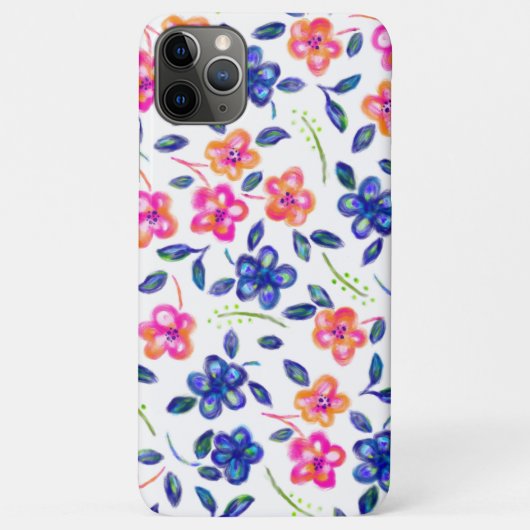Coques Case-Mate iPhone Jardin fleuri (Dos)