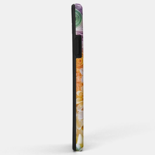 Coques Case-Mate iPhone Jardin fleuri (Dos/Droite)