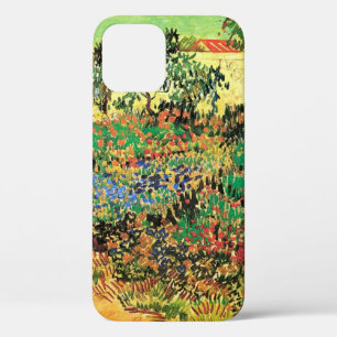 Coque iPhone 12 Jardin fleuri avec chemin par Vincent van Gogh