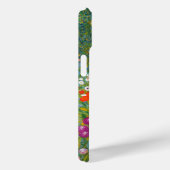 Coques Case-Mate iPhone Jardin fleuri | Gustav Klimt (Verso / Droite)