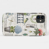 Coques Case-Mate iPhone Jardin fleuri Vintage (Dos (Horizontal))