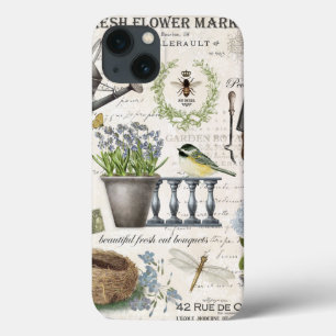 Case-Mate iPhone Case Jardin fleuri Vintage