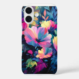 Coques iPhone 16 Jardin Floral de printemps de la ruée de fleurs