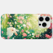 Coques Case-Mate iPhone Jardin lapin des rêves (Verso (horizontal))
