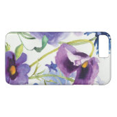 Coques Case-Mate iPhone Jardin mélangé bleu et pourpre (Dos (Horizontal))