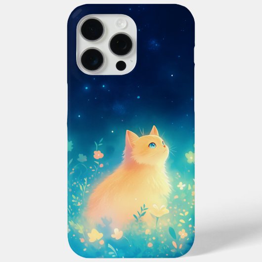 Coques Case-Mate iPhone Jardin Mystique du Chat Orange (Verso)