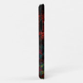Coques Case-Mate iPhone Jardin noir fragile (Dos/Droite)