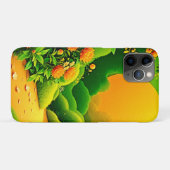 Coques Case-Mate iPhone Jardin Orange Luxuriant (Dos (Horizontal))