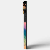 Coques Case-Mate iPhone Jardin papillon de l'aube rose (Verso / Gauche)