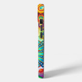 Coques Case-Mate iPhone Jardin psychédélique bohémien Retro Hippie Art (Verso / Gauche)