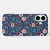 Coques Case-Mate iPhone Jardin sauvage en bleu (Verso (horizontal))
