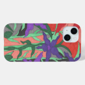Coques Case-Mate iPhone Jardin Soleil Twilight Floral (Verso (horizontal))