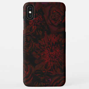 Case-Mate iPhone Case Jardin sombre fleurs rouges romantiques gothiques 