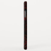 Coques Case-Mate iPhone Jardin sombre fleurs rouges romantiques gothiques (Dos/Droite)