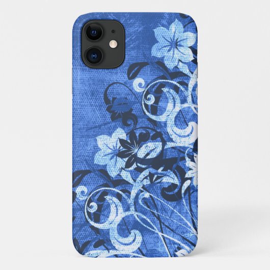 Coques Case-Mate iPhone Jardin urbain (bleu) (Dos)