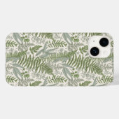 Coques Case-Mate iPhone Jardin vert fleuri (Verso (horizontal))