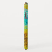 Coques Case-Mate iPhone Jasper Chrysocolla Bleu (Dos/Droite)