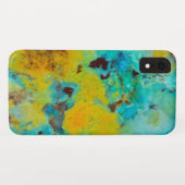 Coques Case-Mate iPhone Jasper Chrysocolla Bleu (Dos (Horizontal))