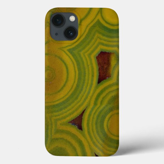 Coques Case-Mate iPhone Jasper océan à taches jaunes (Verso)